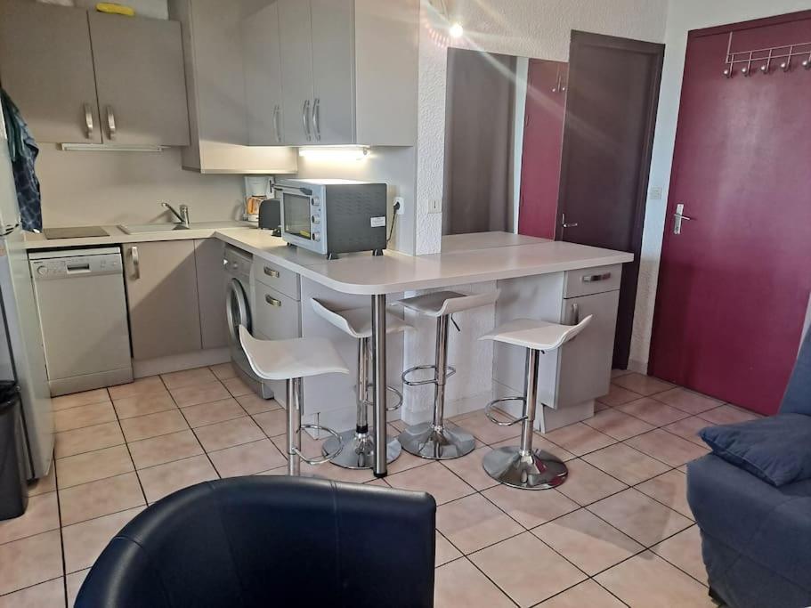 Appartement Le Florid Cap D'Agde, T2 , 4 Pers, 200M Plage, Terrasse ภายนอก รูปภาพ